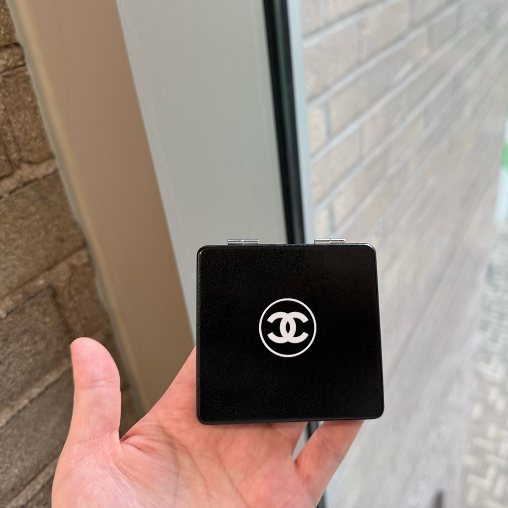 Chanel Beauty Makeup Double-Sided Compact Mirror